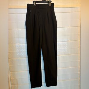 lululemon women’s pleated front  black pants